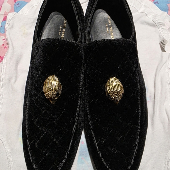 Kurt Geiger Black Velvet Men\'s Loafers main image 4
